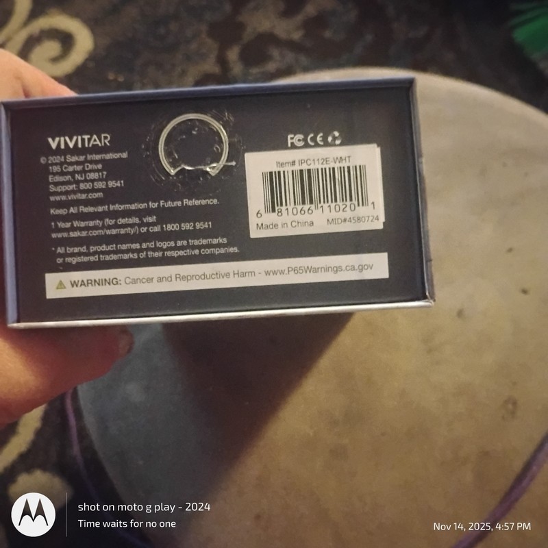 vivtar wifi indoor camera ios 9.0 or higher android 4.4 or higher gallery