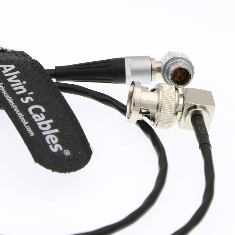 BNC to 5 Pin Timecode in Cable for ARRI Alexa Camera Sound Devices 50CM|19.7I... gallery