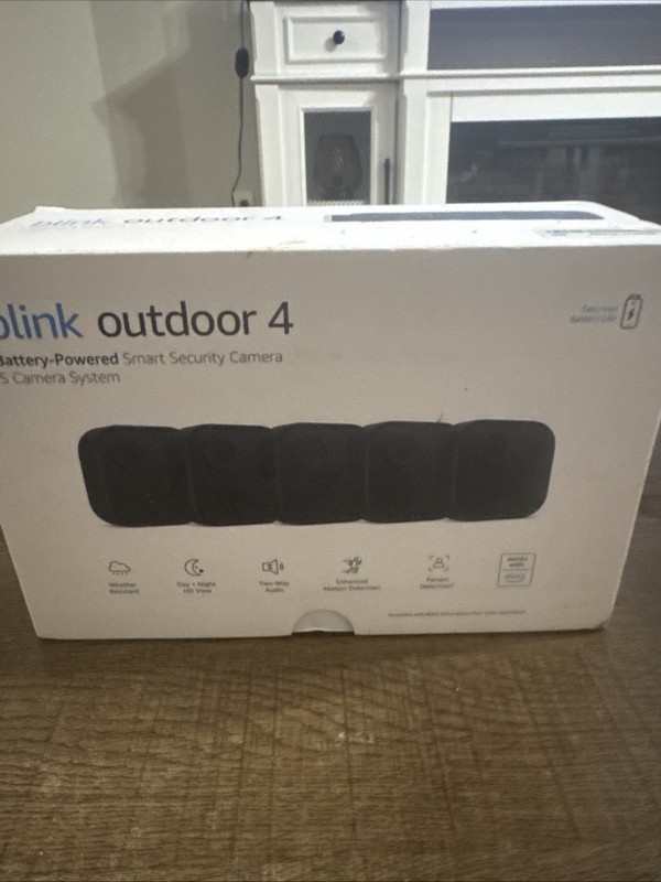 📷 Blink Outdoor 4- 5 Camera Wireless 1080p Smart Security System w/ Audio