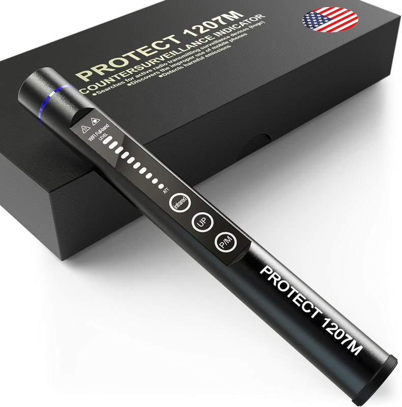 Privacy Pen Hidden Camera Detector – Anti-Spy Bug & GPS Tracker Finder