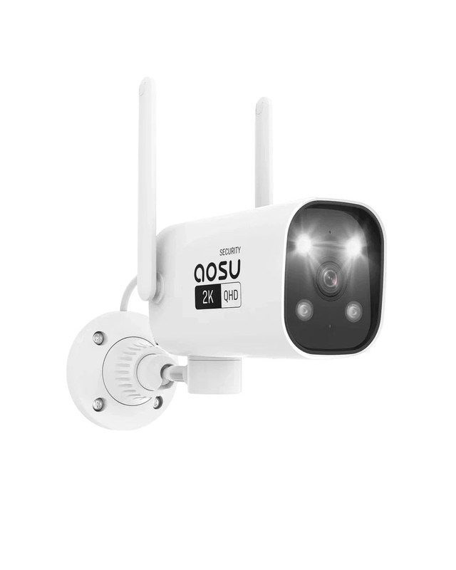 AOSU 2K QHD Security Cam P1 LITE 2K Wi-Fi Color Night Vision Outdoor Brand New