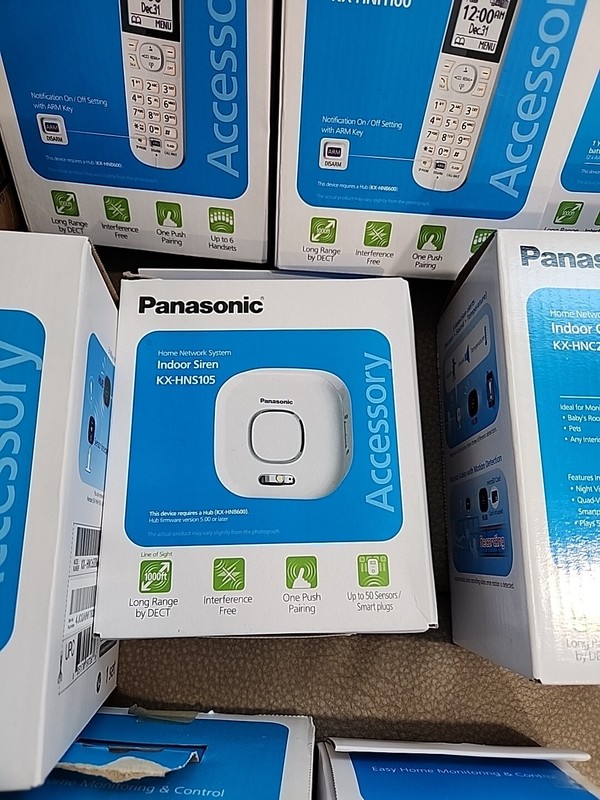 NEW Panasonic Alarm Home Network System Video Camera Monitoring Kit New Sealed gallery