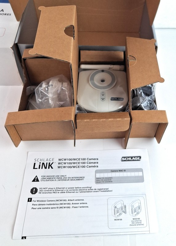 New Schlage WCW100/WCW100 Home Indoor Wireless Camera. gallery