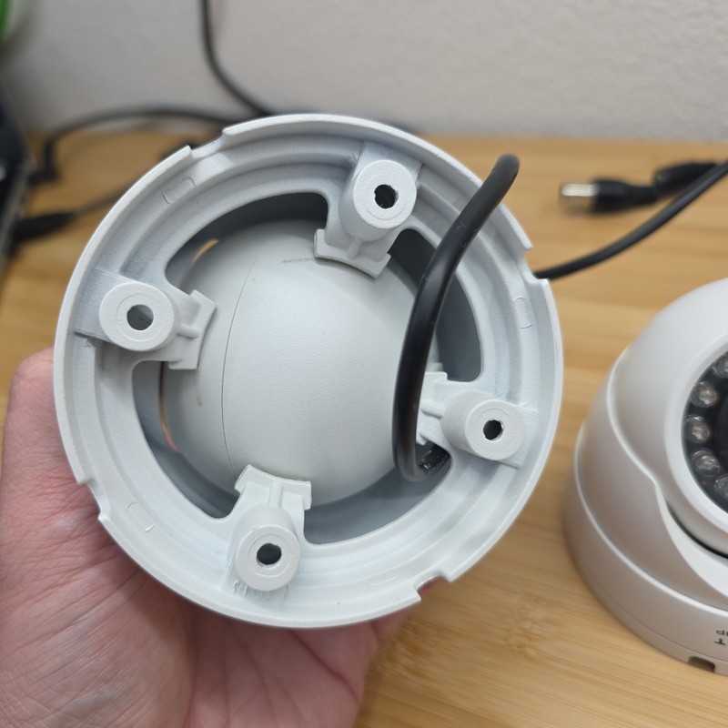 (2) Amcrest 1080P HDCVI Dome Security Camera AMC1080DM36-W, White Wired gallery