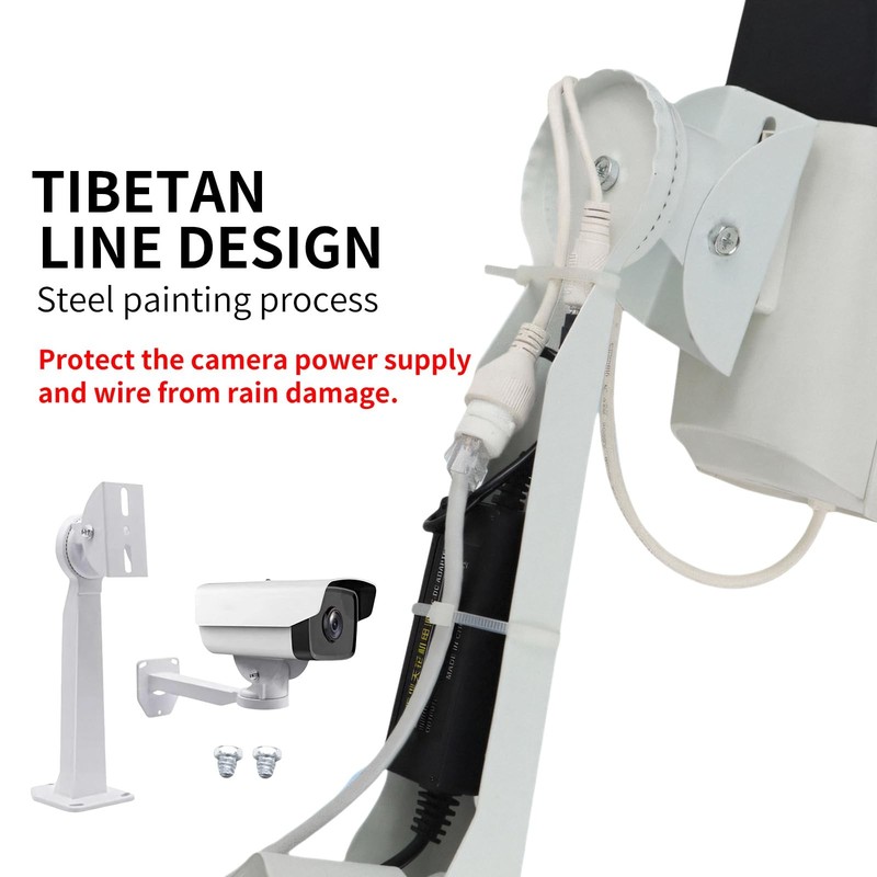 L-Shape Dome Security Camera Bracket for Wall or Ceiling Mount Installation gallery