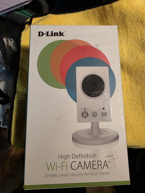 D-Link DCS2132LES WiFi Indoor HD Camera with Motion Sensor – White