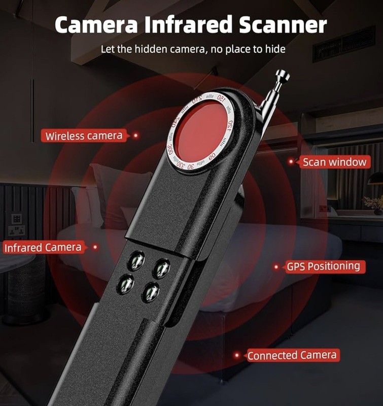 Hidden Camera Detector Camera Finder - Tracker Detector - Bug Sweeper gallery