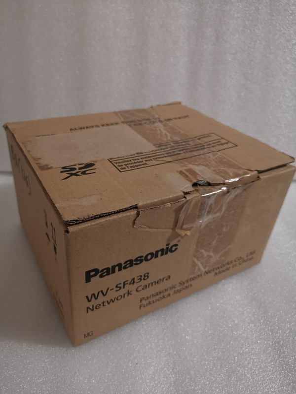 PANASONIC WV-SF438 Color CCTV Camera 3MP IP -M5s2 yy gallery