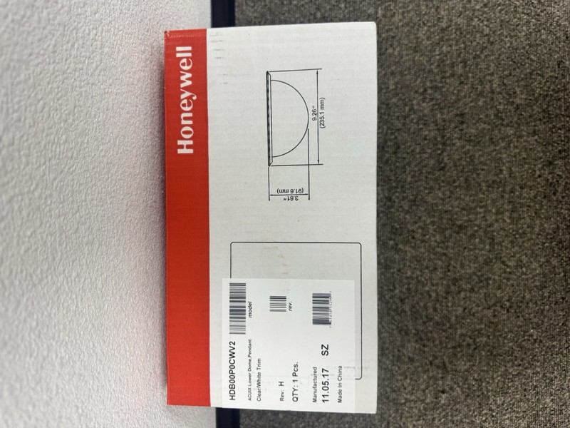 New Honeywell HDB00P0CWV2 LOWER DOME PENNDANT CLEAR WHITE gallery