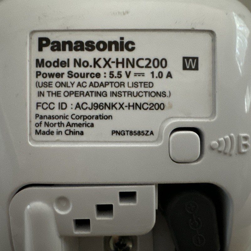 Panasonic KX-HNC200 Indoor Camera For Baby Monitoring Home Network System gallery