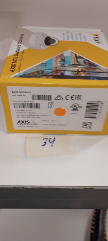 Axis M3045-V Fixed Dome Network Camera 0804-001 gallery