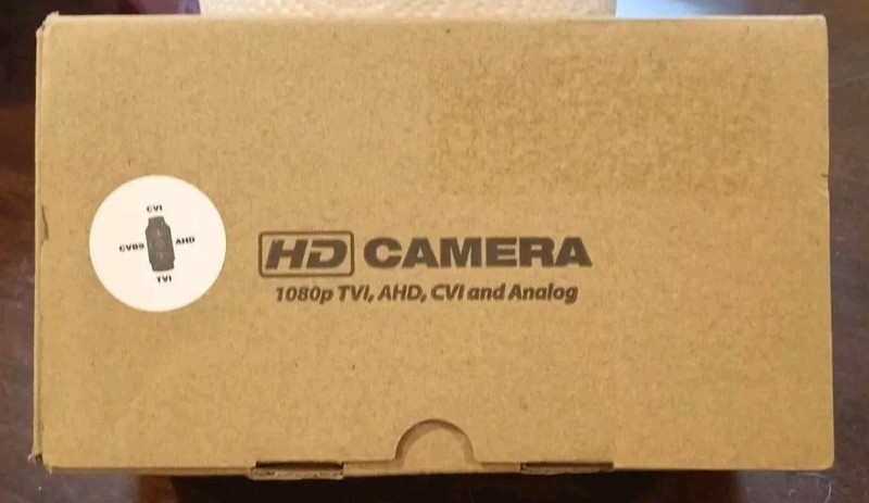 1080p HD 4 In 1 Camera – TV1/CVI/AHD & ANALOG SWITCHABLE – White