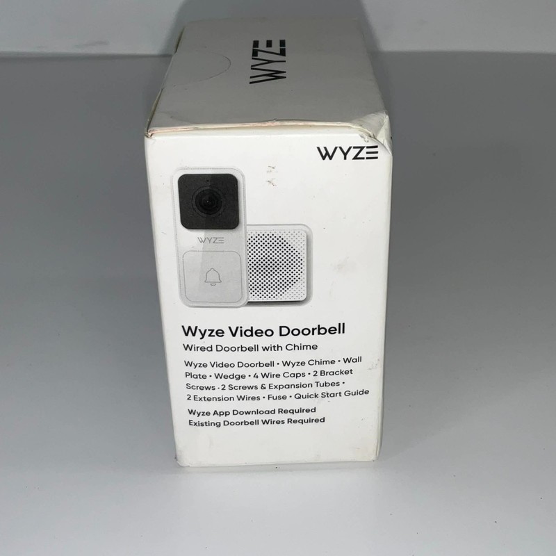 *NEW* Wyze Video Doorbell Camera Chime IP65 Weatherproof Night Vision WVDB1WC1 gallery