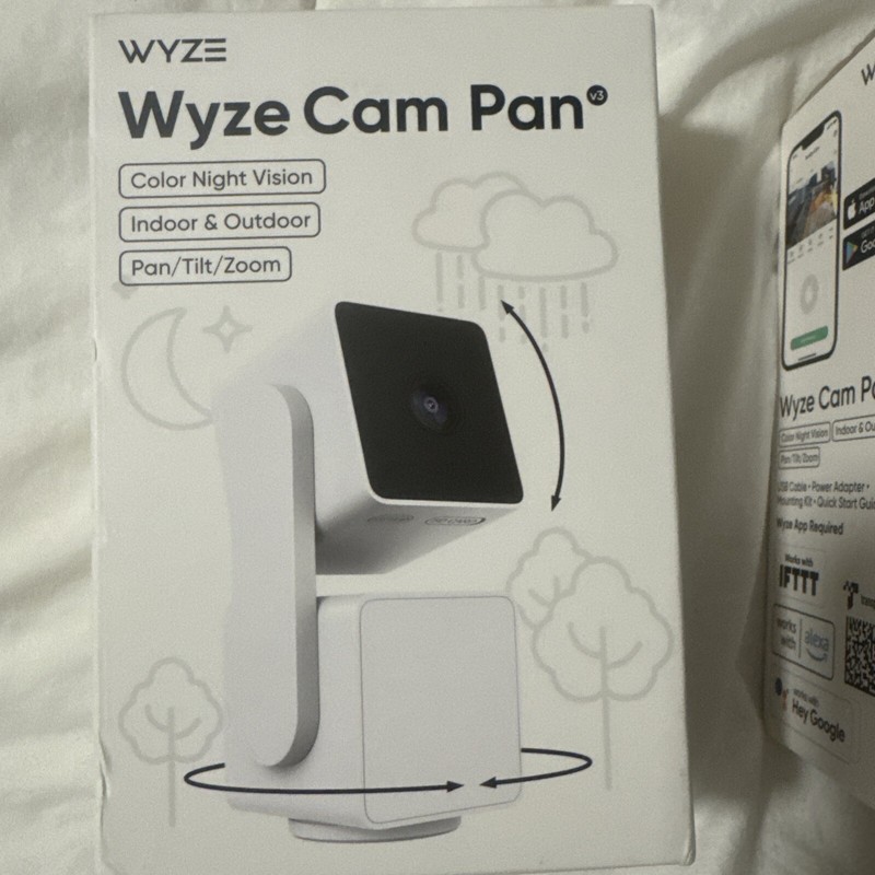 Wyze Cam Pan v3 Indoor/Outdoor IP65-Rated 1080p Pan/Tilt/Zoom Smart Camera gallery