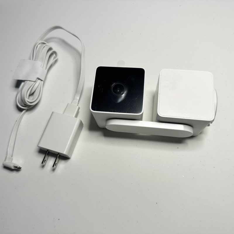 Wyze Cam Pan v3 Indoor/Outdoor IP65 Smart Home Security Camera – White