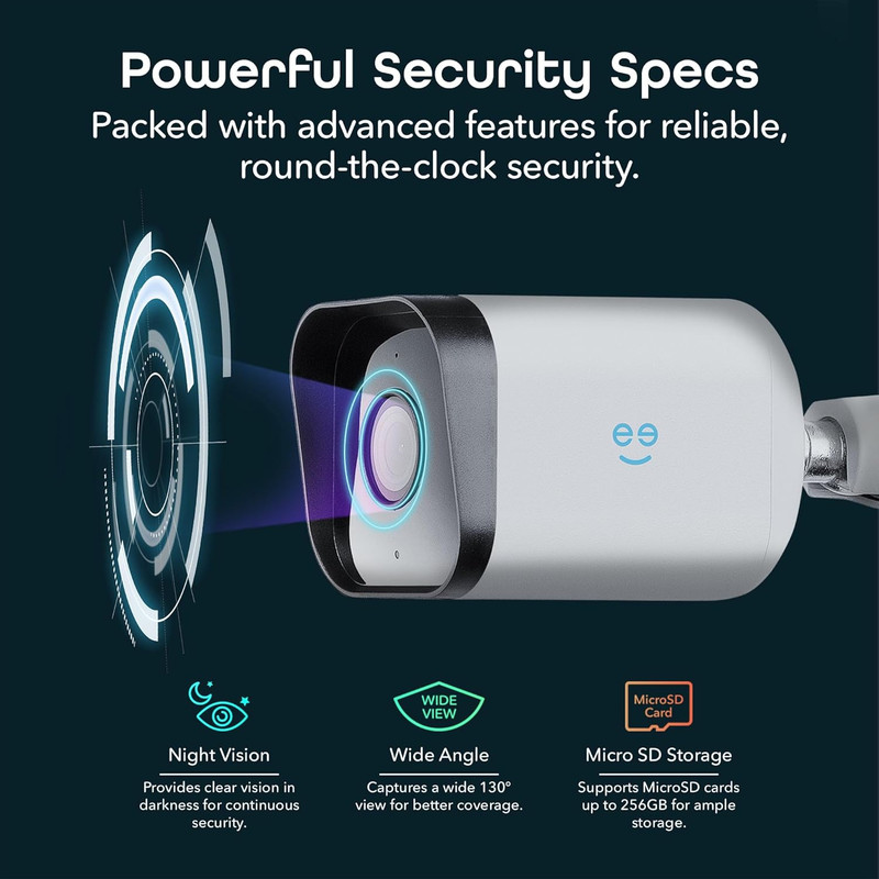 Hawk 3 1080P Outdoor Security Camera – 1-Pack Weatherproof Outdoor Cameras for H gallery