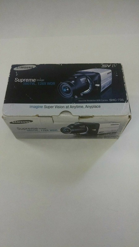 Samsung SHC-735 Security Camera CCTV Box Only 1/3″ 560 TVL WDR