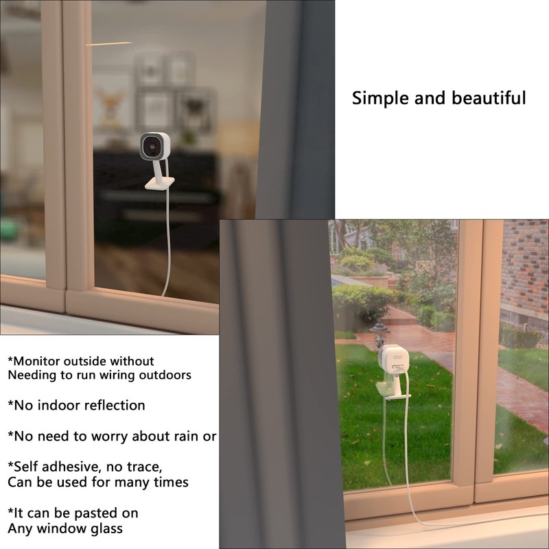 Window Mount for Eufy Security Indoor Cam C120 C24 - Through Window Use gallery