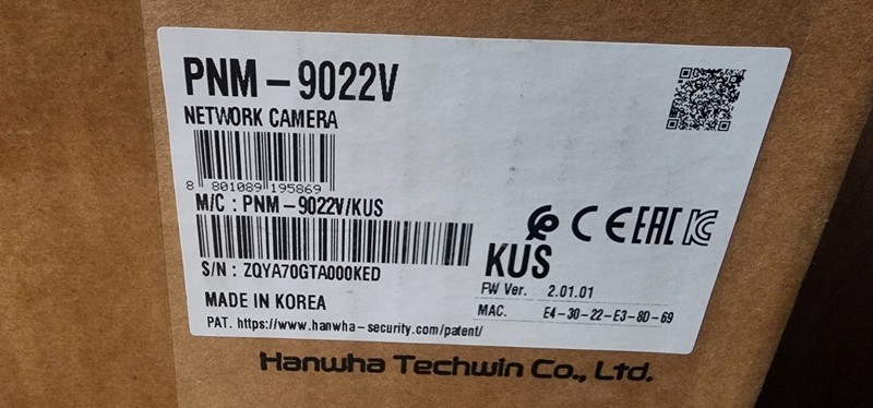 New PNM-9022V Cameras