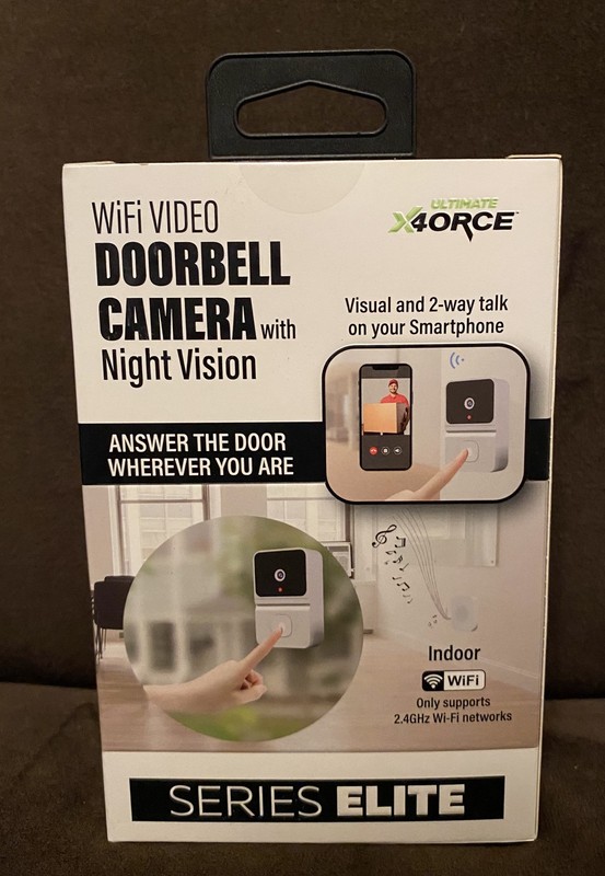 Ultimate X4orce WiFi Video Doorbell Camera