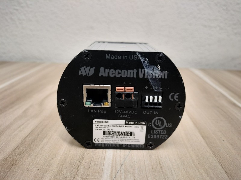 Arecont Vision AV10005DN 10MP/1080p Dual Mode Day/Night IP Camera *NO LENS* gallery
