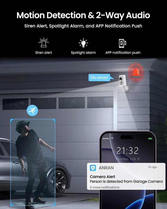 Ultimate Wireless Solar Security Camera - 4G LTE, 32GB Included, No WiFi Needed gallery
