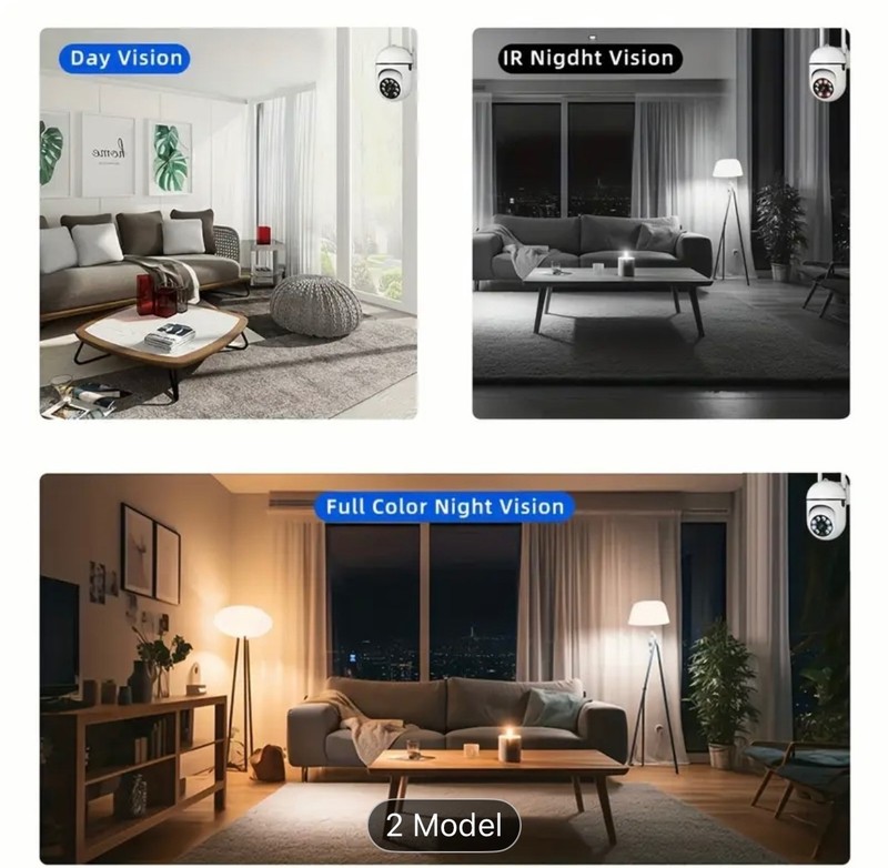 1080P Smart Security Camera – 360° Panoramic View gallery