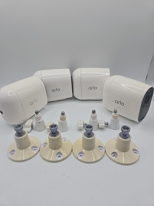 4 Arlo Essential Spotlight Cameras - VMC2030 gallery