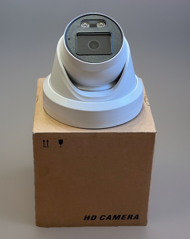8MP Wide Angle 2.8mm 4K IP PoE Dome Security Turret Camera Mic Audio