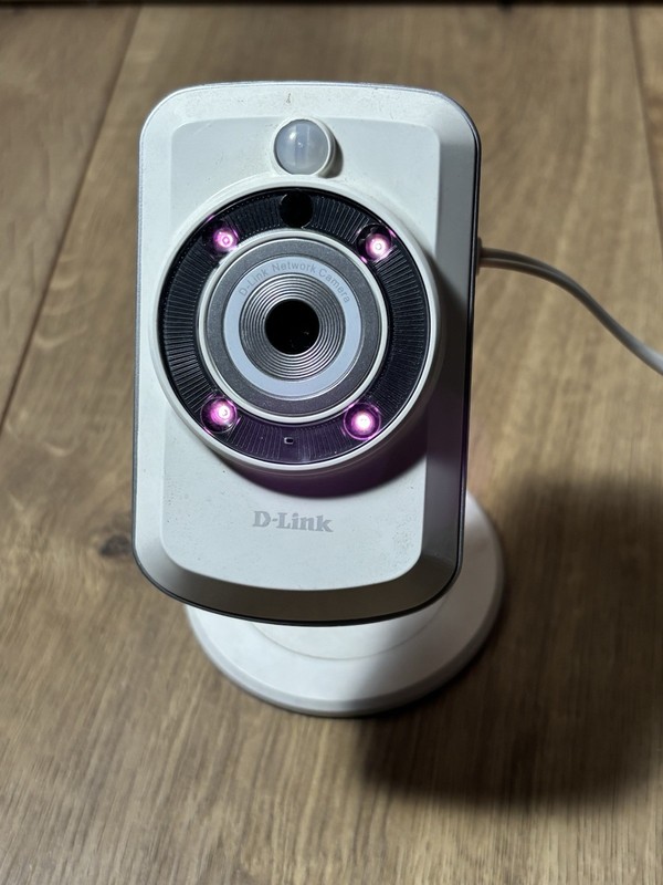 D-Link DCS-942L WiFi Day Night Security Camera 10ft Power Adapter Tested gallery