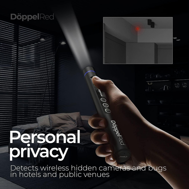 Privacy Pen Hidden Camera Detector - Anti-Spy Bug & GPS Tracker Finder gallery