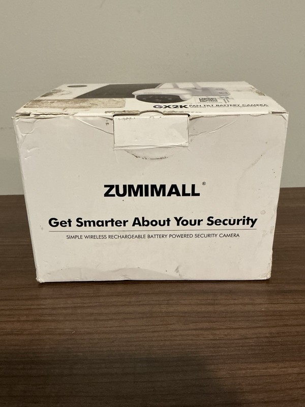 ZUMIMALL GX2K 2K Outdoor Wi-Fi Battery/Solar IP Camera Spotlight Motion White gallery