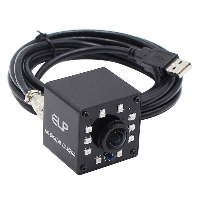 ELP 1080P Mini Box USB camera w/ 170degree fisheye Lens 2MP H.264 30fps Webcams gallery