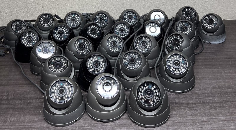 WBOX VANDAL 800TVL DOME SECURITY CAMERA *LOT OF 26* #TL-343