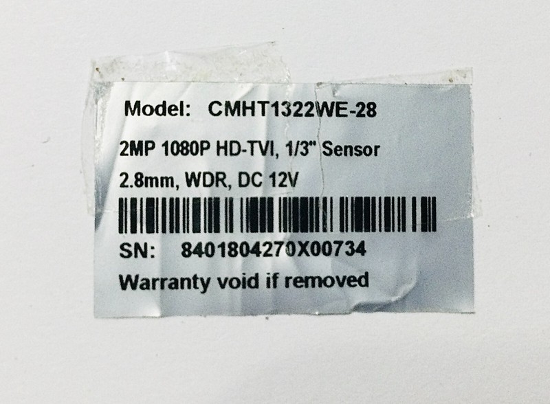 LTS CMHT1322WE-28 2MP 2.8MM 1080P WDR TURRET SURVEILLANCE CAMERA gallery