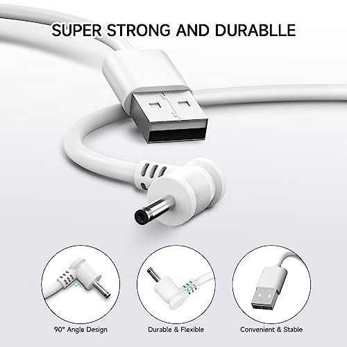 2 Pack Ring Stick Up Cam Battery Charger Cable 16ft Weatherproof Power Adapter gallery