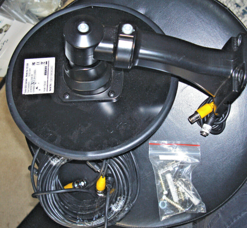 Lorex Color Concealed Security Mirror Camera Model CNC1020 IN BOX w/ 60ft. BNC gallery