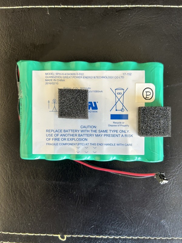 DSC IMPASSA 9057 Back Up Battery
