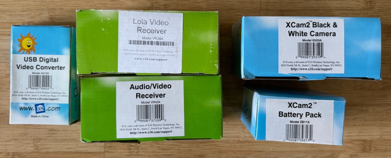 VINTAGE X10 Smart Home Automation Lot NEW NOS Huge Sensor Chime Camera Bundle gallery