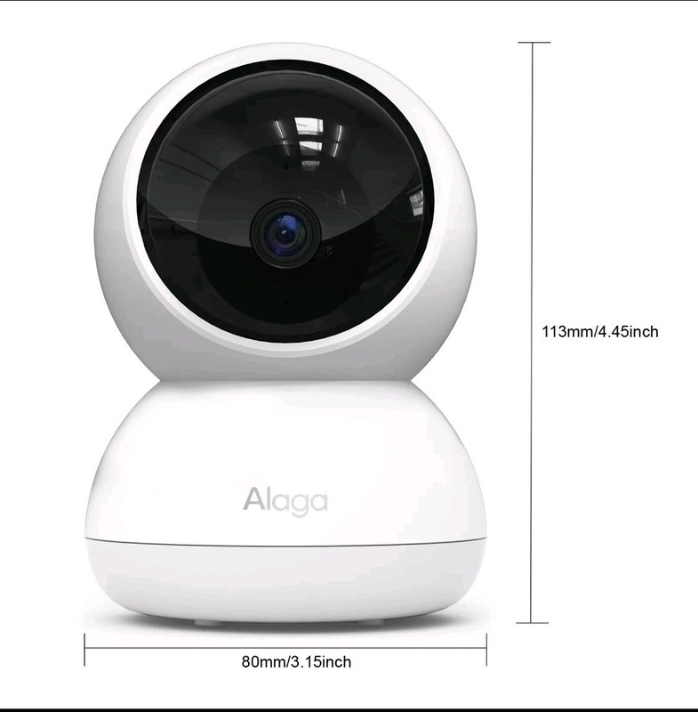 [APP:CareCam Pro) Cloud storage Alaga Wi-Fi 6,Security camera 3MP Al 2K 2.4G/5G gallery