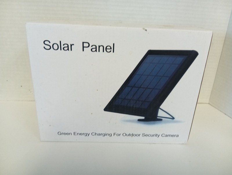 Solar Panel Green Energy Chraging For Outdoor Security Camera – 8″ x 5″