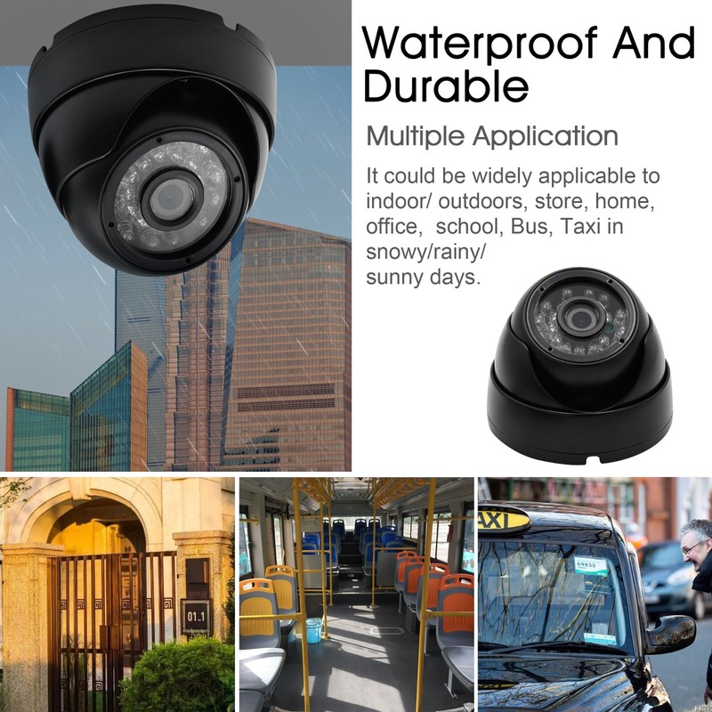 1MP Surveillance USB Camera Night Vision ELP 720P Webcam w/ 8mm Lens In/outdoor gallery