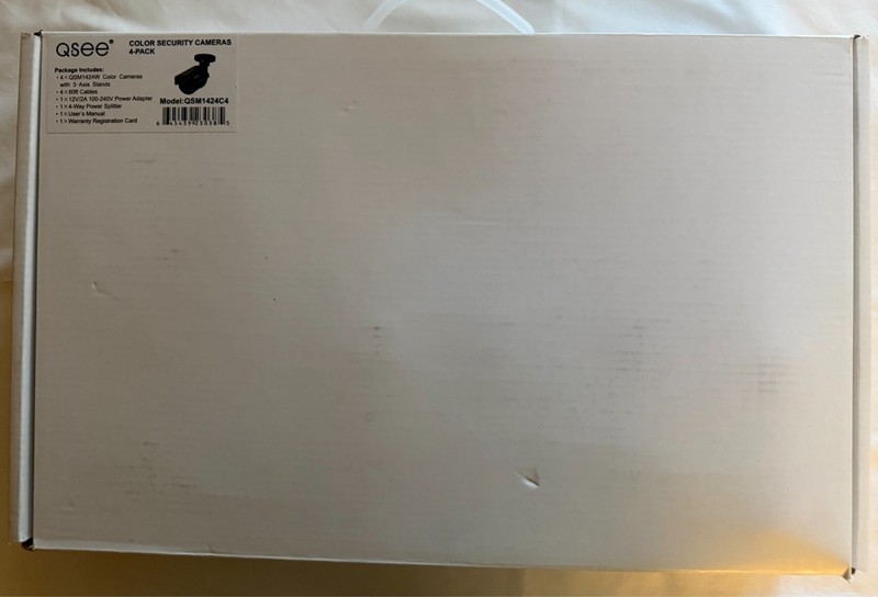 QSEE COLOR SECURITY CAMERAS 4-PACK QSM1424C4 gallery