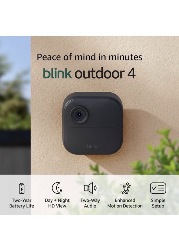 New Blink Outdoor 4 + Video Doorbell Complete Security Bundle gallery