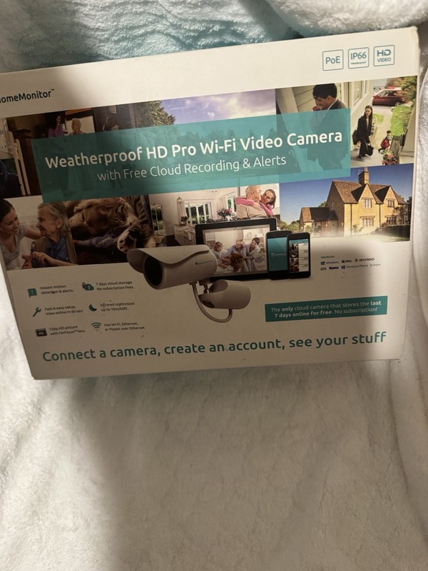 Home Monitor Waterproof HD Pro WiFi Security Camera Night Vision