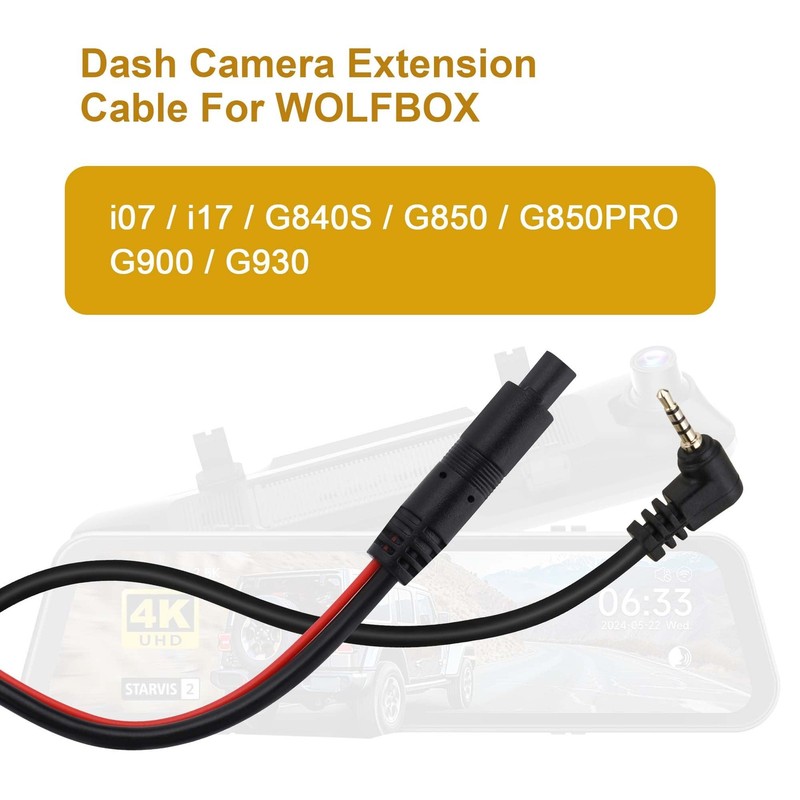33FT for WOLFBOX Extension Cable Compatible with WOLFBOX G840S G930 G850 G850... gallery