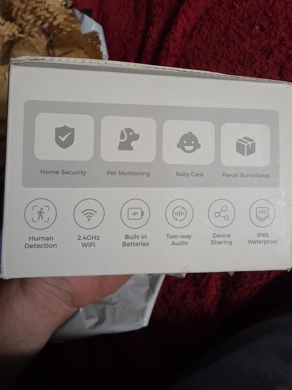 CINMOOORE BC22U 2.5K Wireless Wi-Fi Battery IP Camera Full Color Night Vision gallery