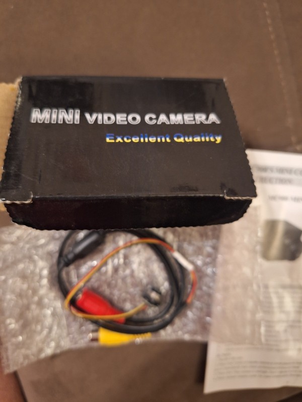 CCTV Mini Security Camera Inbuilt 1000TVL CMOS Image Sensor Pinhole Design. gallery