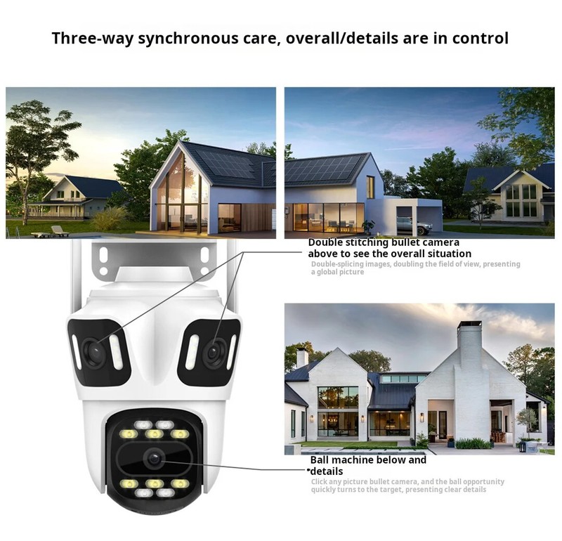 6K PTZ IP Camera Outdoor WiFi Security HD Video CCTV Auto Tracking Night Vision gallery