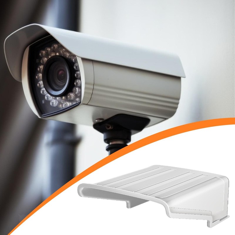 Security Camera Cover for Outdoor Dome CCTV Camera Top Cover Sun Rain Shade